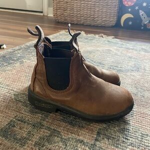 Blundstone Kids brown Leather Boots